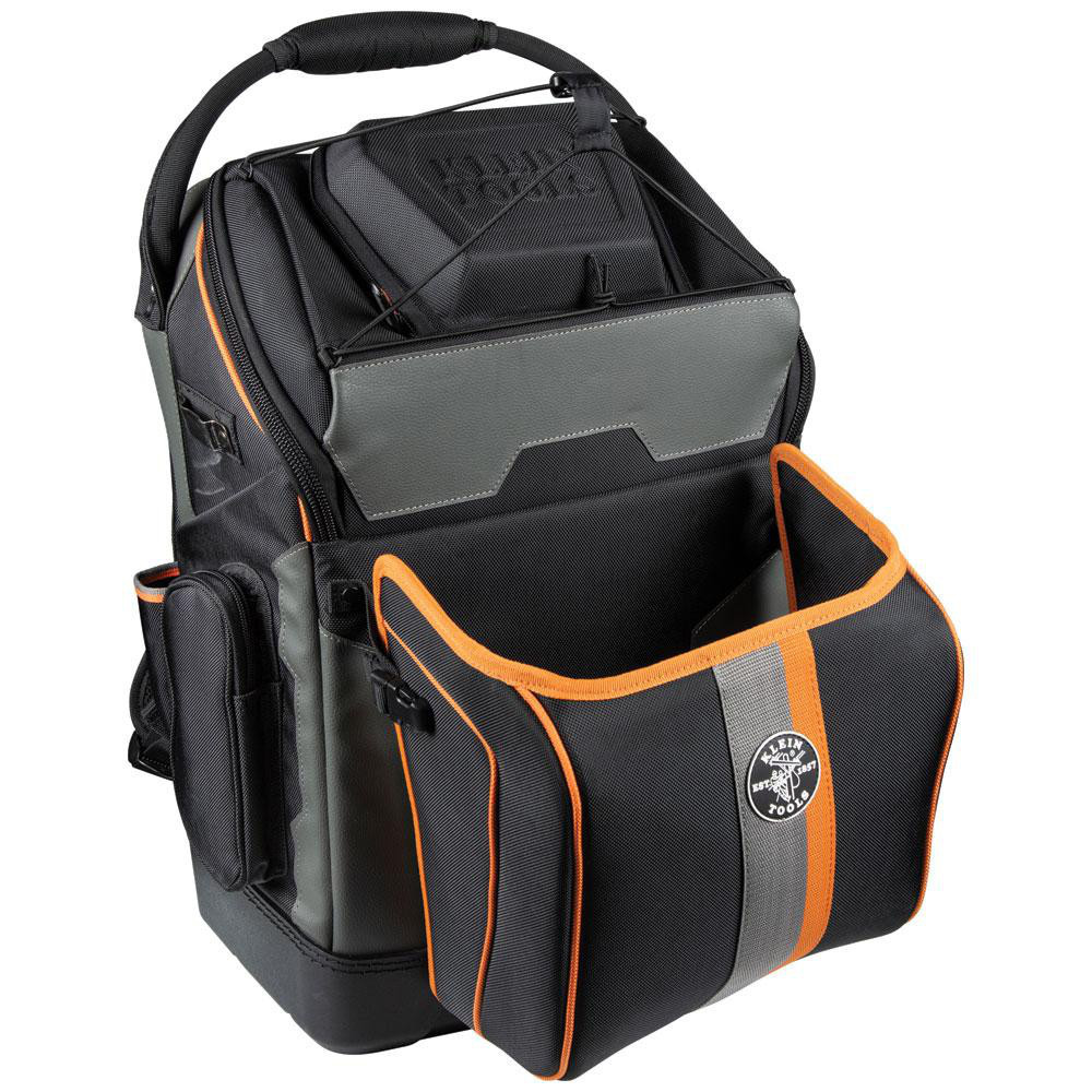 Tool Bags & Tool Totes; Holder Type: Backpack ; Closure Type: Zipper ; Material: Ballistic Nylon ; Overall Width: 16 ; Overall Depth: 17.5in ; Overall Height: 24.5in